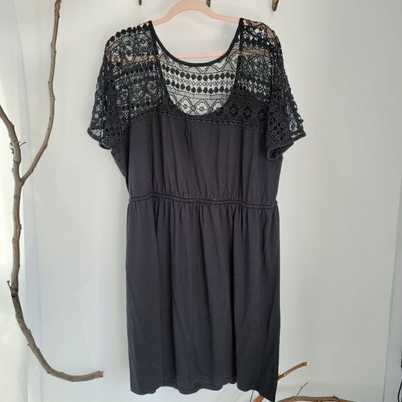 Lane briant black summer dress cover up - Picture 6 of 8